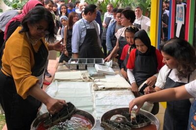 Batik Bag Painting Workshop by myBatik - Wax, paint, and your pattern choices (even if you’re not an artist)