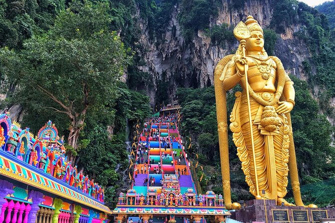 Batu Caves & Kuala Gandah Elephant Sanctuary Full-Day Tour - One day, two very different worlds near Kuala Lumpur