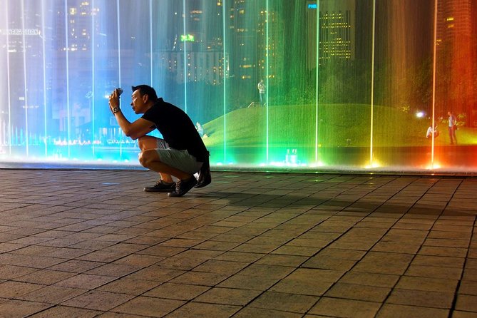 Glittering Night at Lake Symphony, River of Life & Saloma Bridge - Dataran Merdeka: Independence Square for a Quick Reset