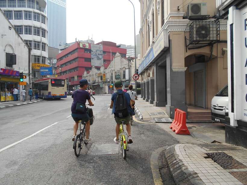 Hidden Kuala Lumpur: 4-Hour Bike Tour - From Q Cafe to secret Kuala Lumpur’s doorway