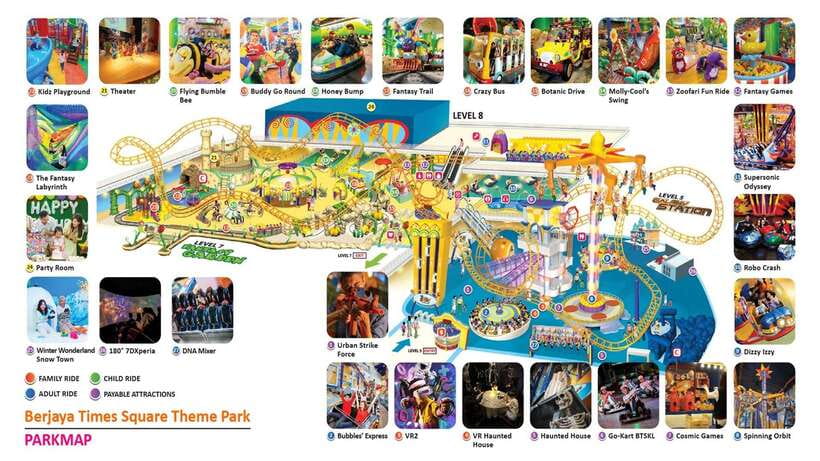 Kuala Lumpur: Berjaya Times Square Theme Park Entry Ticket - Price and Value: Is $15 a Good Deal Here?