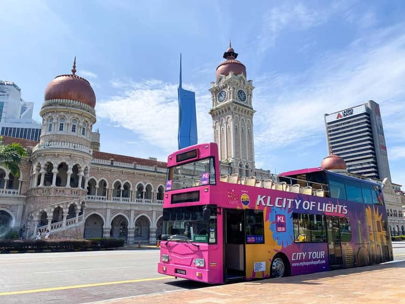 Kuala Lumpur: Ronda Hop-On Hop-Off City Sightseeing Bus Pass - Garden Route: Chinatown, museums, squares, and mosque time
