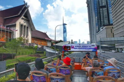 Kuala Lumpur: Ronda Hop-On Hop-Off City Sightseeing Bus Pass - City Route: KL landmarks, markets, and the skyline area
