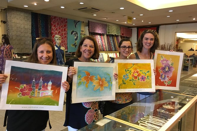 Malaysian Batik Experience-Handkerchief - Where the class starts: Jadi Batek in downtown KL