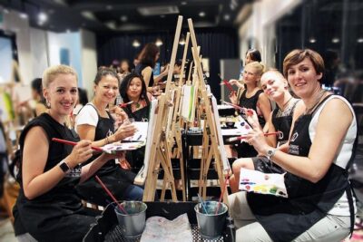 Sip & Paint Night - What Happens During the Paint and Sip Class (3 Hours, No Experience Needed)