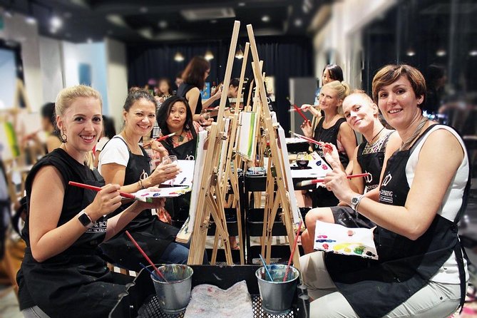 Sip & Paint Night - What Happens During the Paint and Sip Class (3 Hours, No Experience Needed)