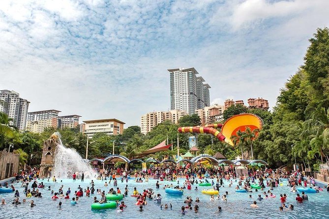 Sunway lagoon Theme Park - Water park highlights: river rides, wave energy, and surf time